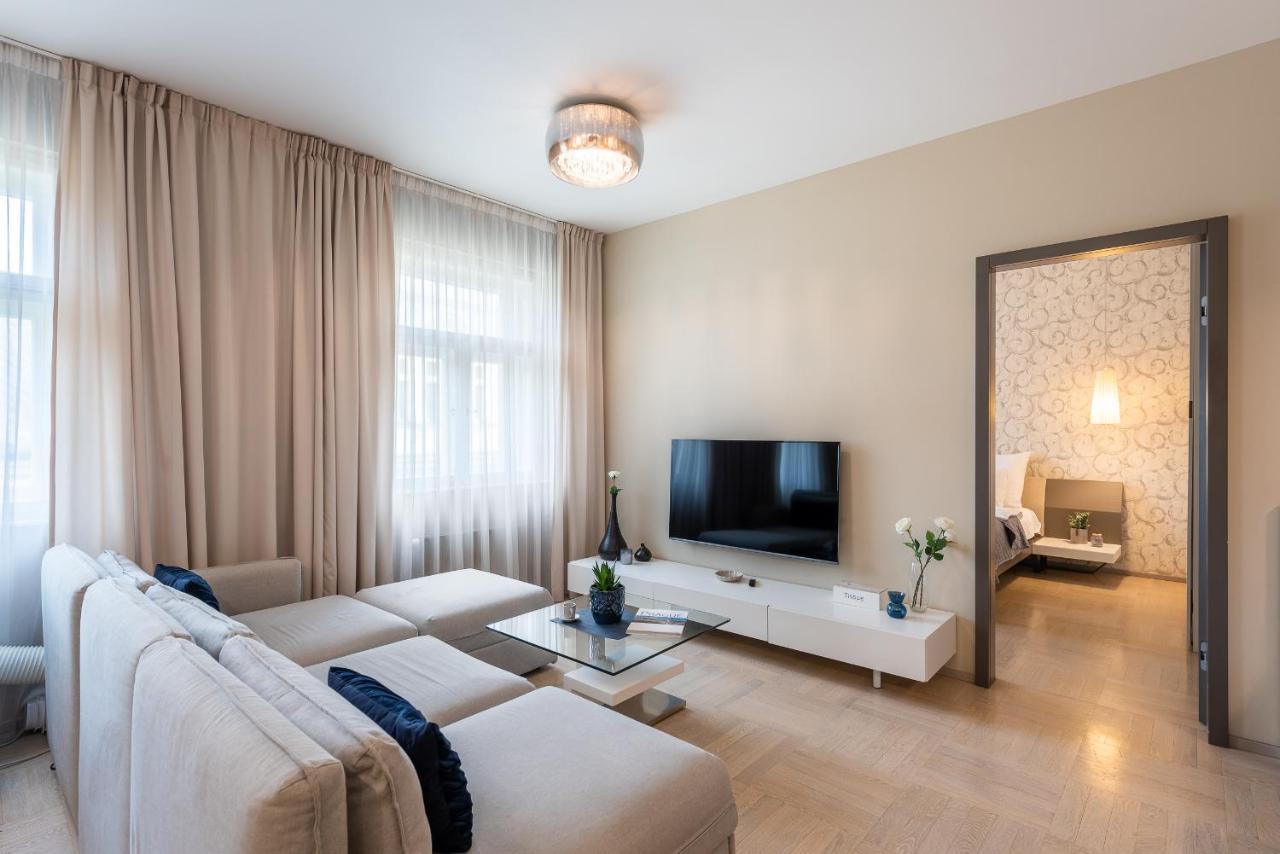 New Luxury Apt With Ac&Parking In The Center Of Prague Apartment Ngoại thất bức ảnh